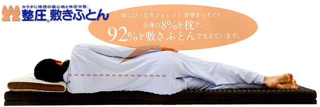 整圧敷きふとん